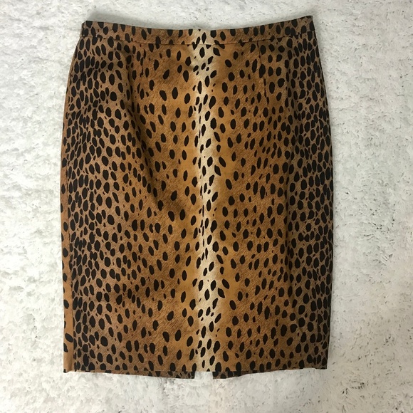 Michael Kors Dresses & Skirts - Michael Kors | Animal Print Pencil Skirt 6